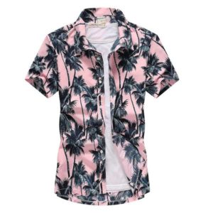 Chemise hawaienne homme mode 2022