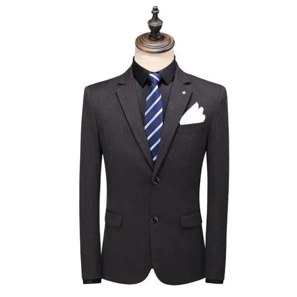 Costume mariage noir – Image 3