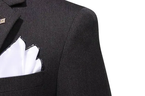 Costume mariage noir – Image 4