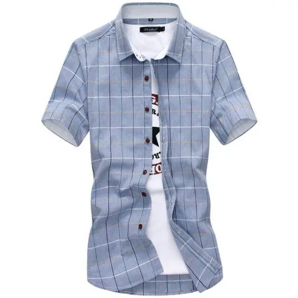 Chemise à carreaux homme mode 2024