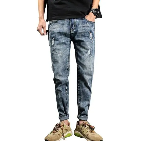Jean skinny homme mode 2024
