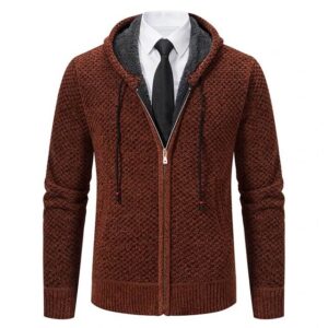 Cardigan à capuche homme