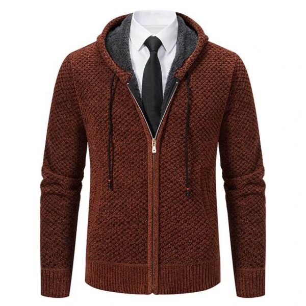 Cardigan à capuche homme