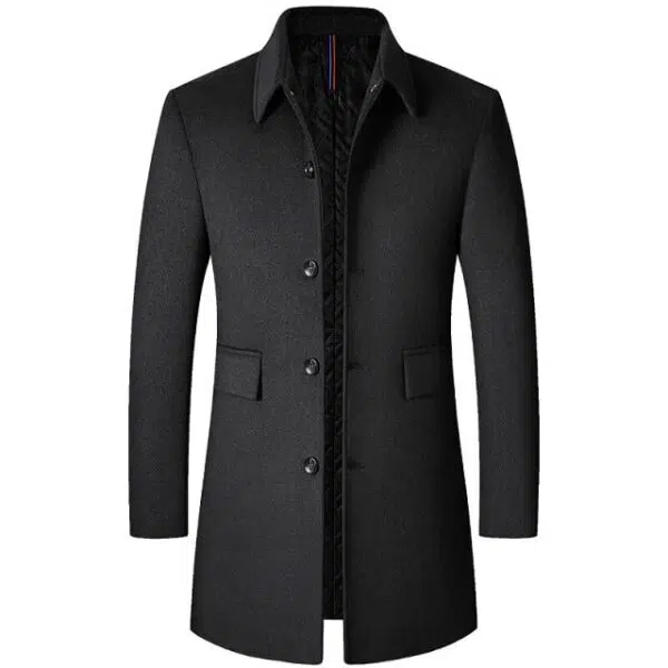 Manteau laine chaud – Image 2