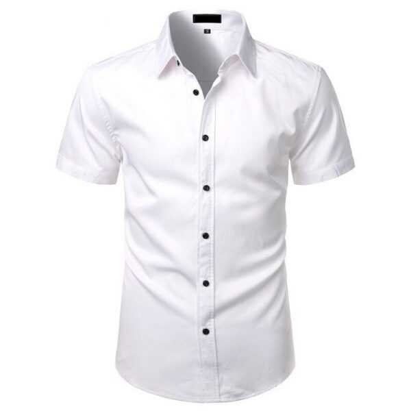 Chemise blanche manche courte