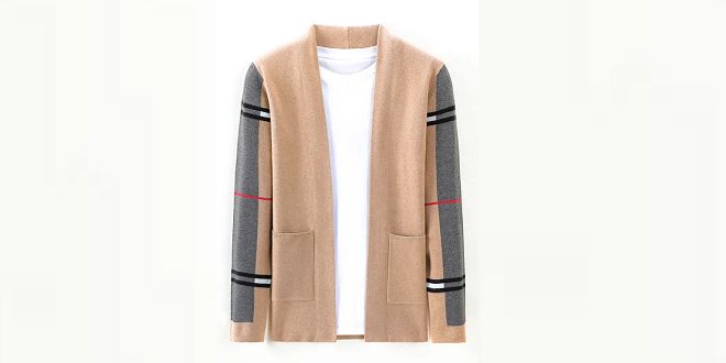 Cardigan homme luxe