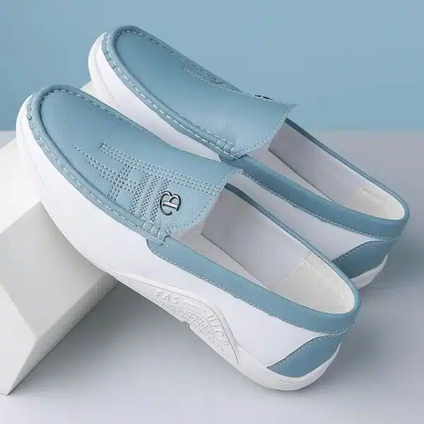 Mocassin en cuir véritable pour homme – Image 3