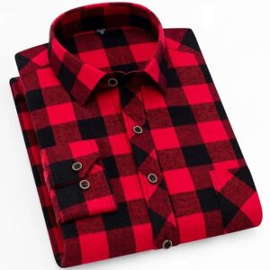 Chemise homme à carreaux