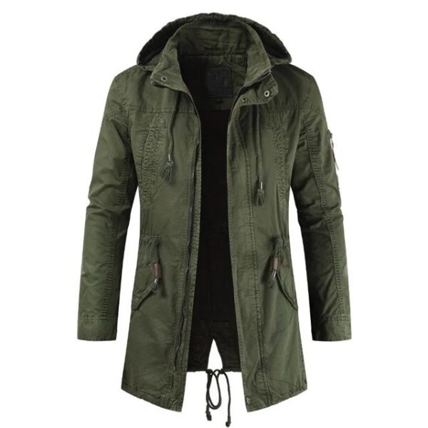 Parka style militaire homme