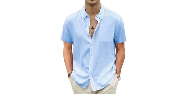 Chemise manche courte homme luxe 2025